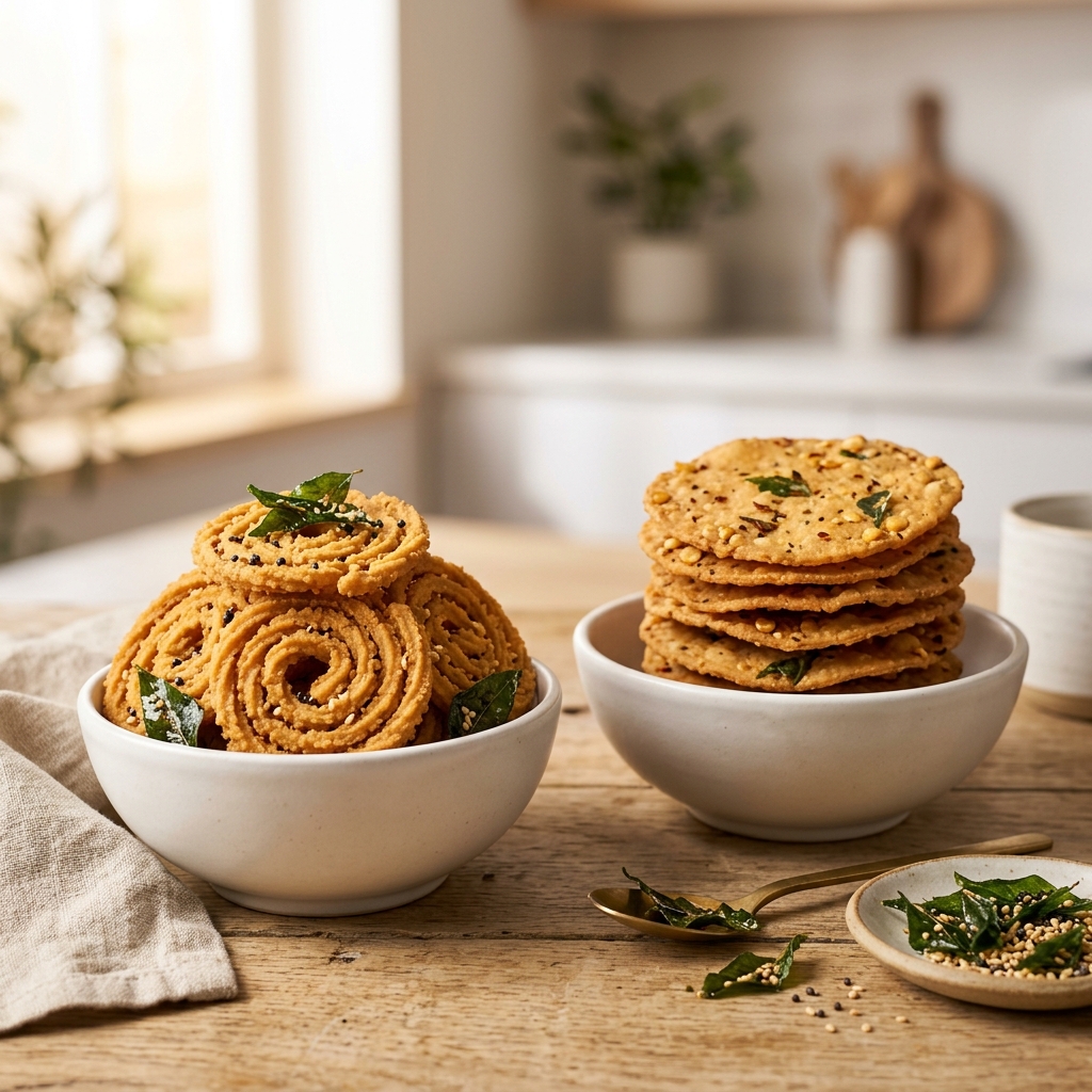 Butter Murukulu Crisps