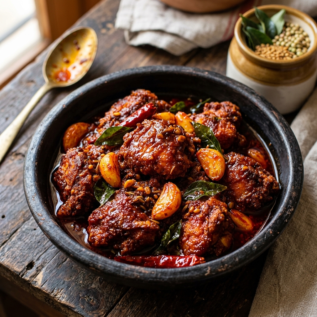 Country Chicken Pickle Preparation